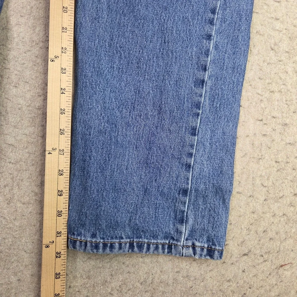 Levi's 505 Jeans Mens 38x32 Blue Denim Regular Fit 100% Cotton Straight Leg